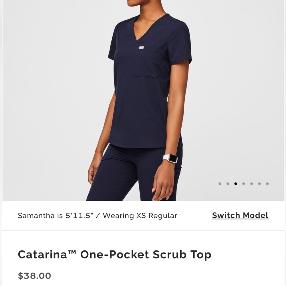Figs Catarina™ One-Pocket Scrub Top XXS